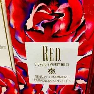 New Red Giorgio Beverley Hills Sensual Companions
